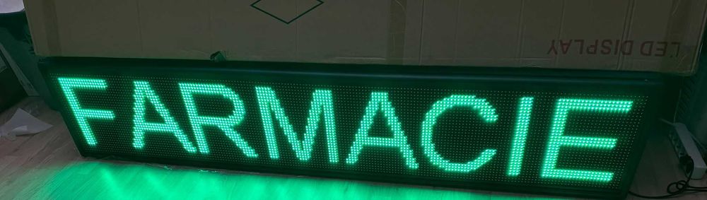 RECLAMA LUMINOASA LED -Pentru Spatii Comerciale / FARMACIE /Caseta Led