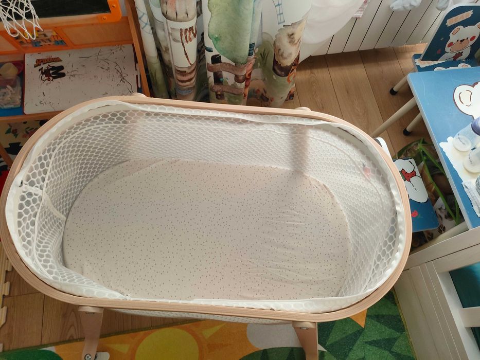 Coș bebe IKEA ÄLSKVÄRD cu saltea – stare foarte bună