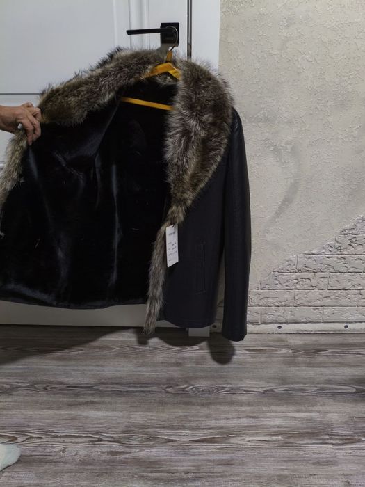 Зимнняя дубленка