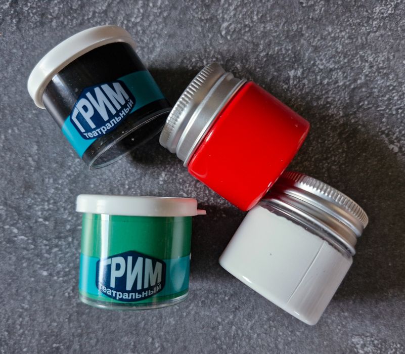 Театральный жирный грим Хеллоуин/кино