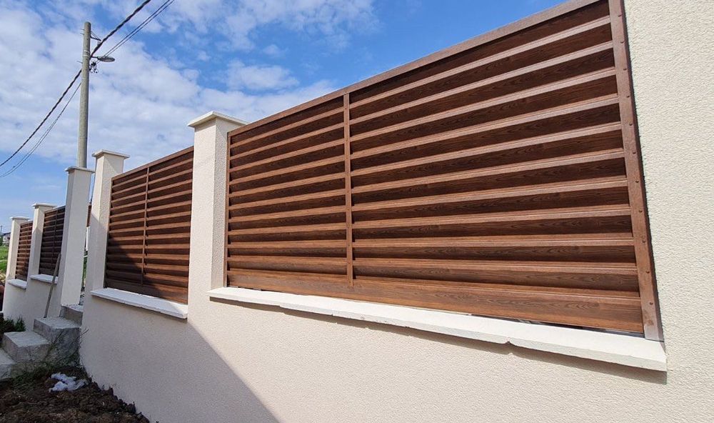 Метална ограда тип щора Алфа- Оградки БГ 10% промо за Януари