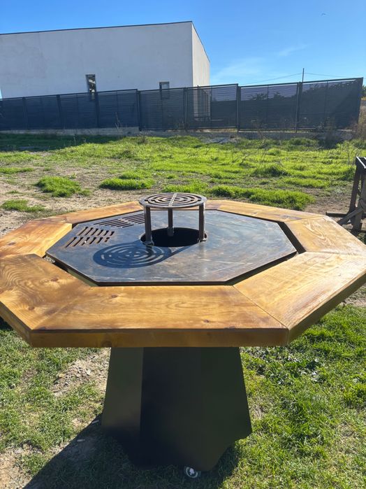 Plita si gratar din otel carbon