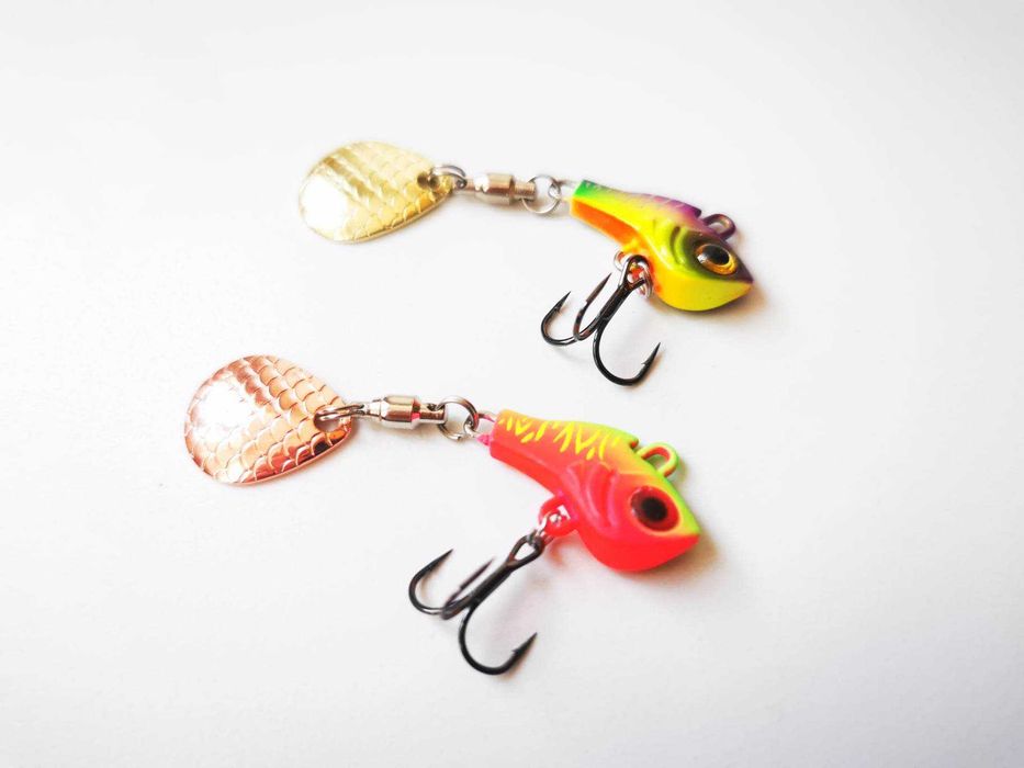 6 универсални примамки за костур, щука,кефал и др. Archer Tail Spinner