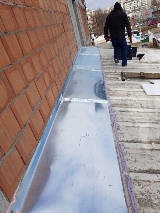 rost dilatare din tabla zincata colorata gri antracid rosu maro alb