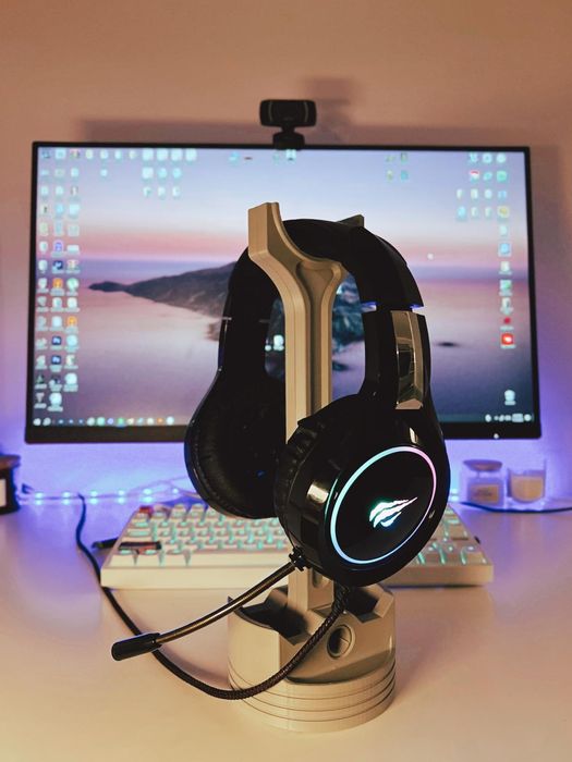 Suport căști piston printat 3d