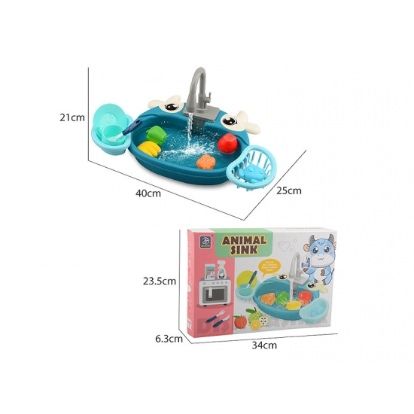 Детска мивка с течаща вода