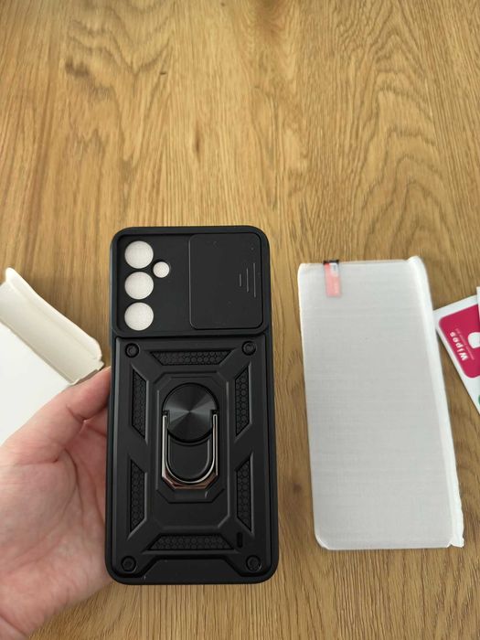 Husă Samsung Galaxy A05s Armor, cu inel și protecție cameră, nouă