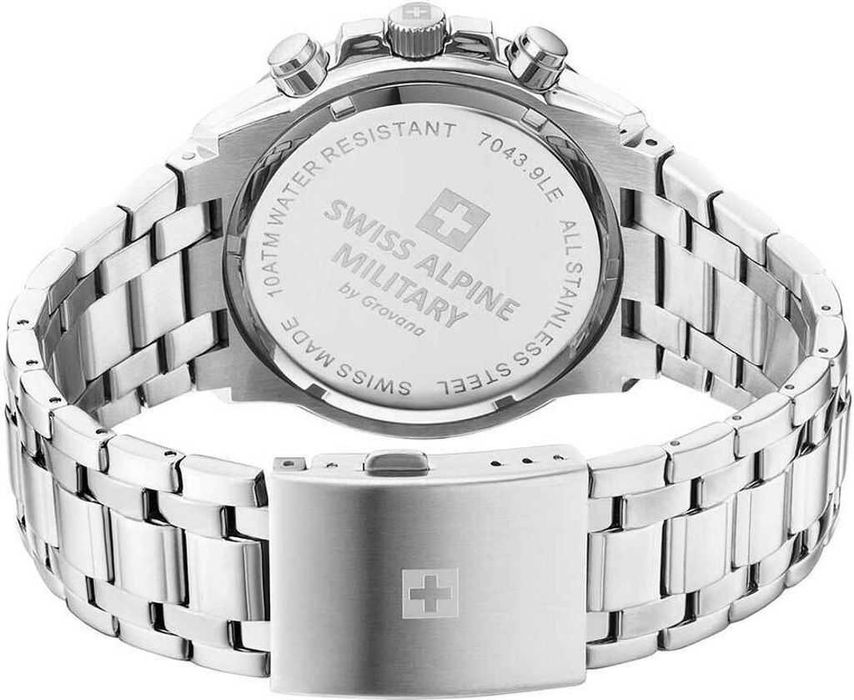 Ceas Swiss Alpine Military by Grovana Chrono 7043.9132