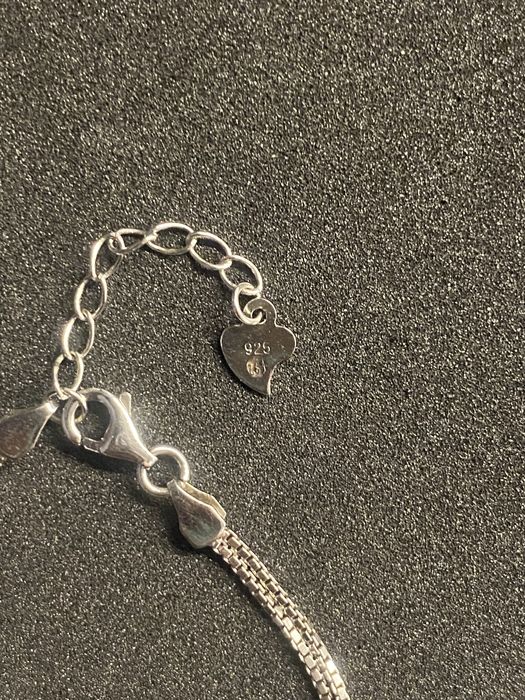 Сребърна гривна безкрайност