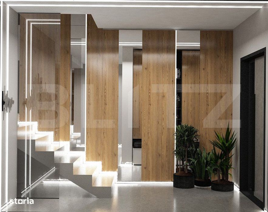 Casa individuala LA ROSU 4 camere, P+M, proiect superb! zona Stupini