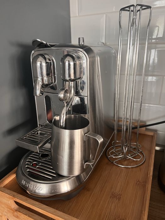 Nespresso Espressor Creatista Plus steel grey