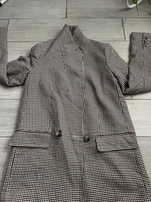 Карирано дамско сако