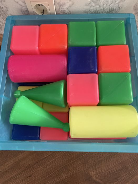 Набор кубиков крепость (город)