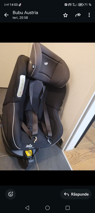 Scaun de masina cu isofix de la jole