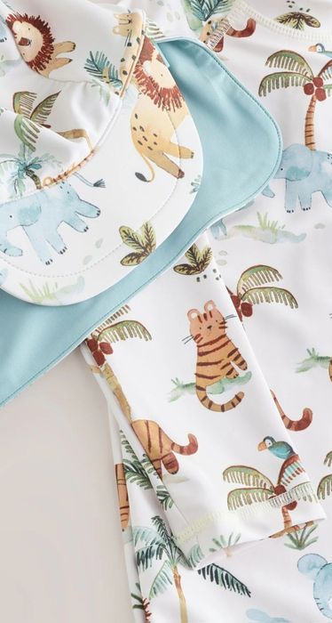 Salopeta/costum baie bebelusi NEXT cu protectie UV