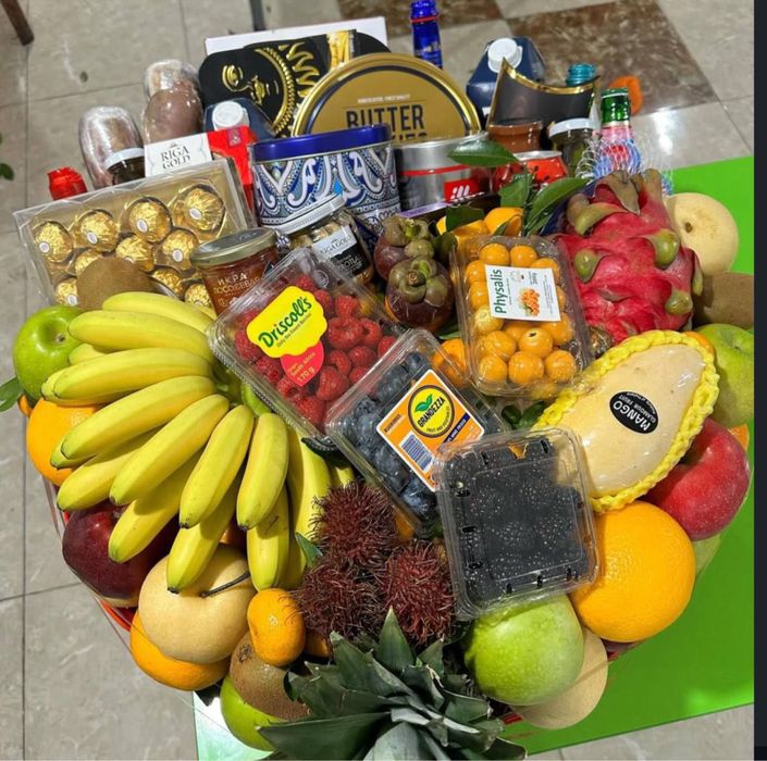 Mevali Savatlar yasaymiz Фруктовые корзины