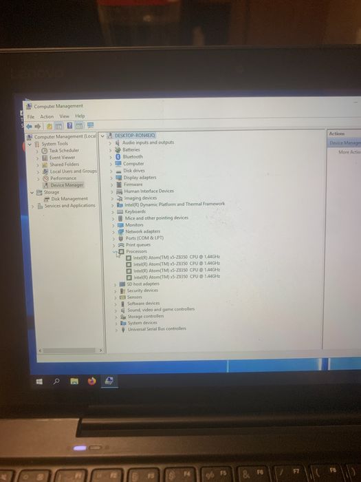 Мини Лаптоп-Таблет Lenovo MIIX 310-10ICR