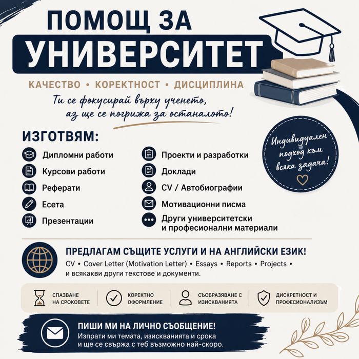 Помощ за университета