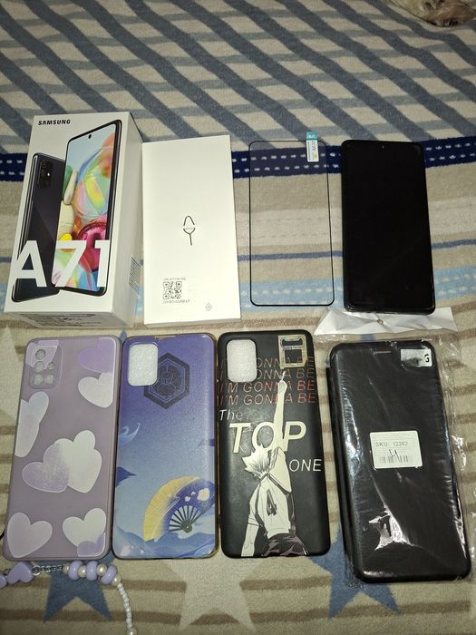 Samsung  A 71 cu accesorii.