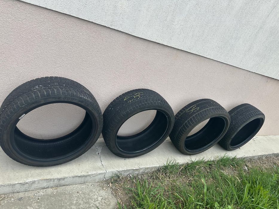 SET4 Roti Iarna Bmw Jante+Anvelope195/65/R15. Anvelope vara 205/55/R16