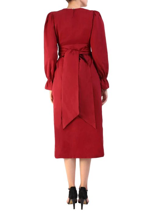 Rochie midi din stofa de bumbac, Nicoleta Obis, marimea M, noua