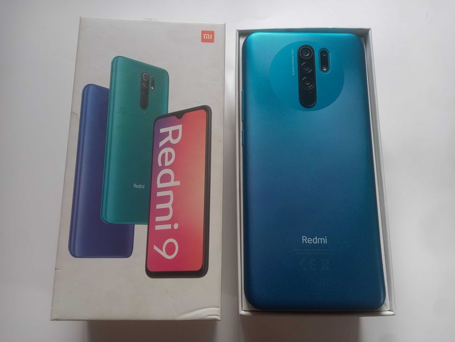 Xiaomi Redmi 9 (4гб/64гб) IPS, Type-C, NFC-чип / с коробкой.