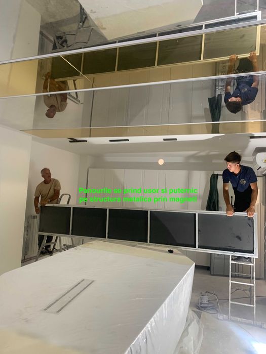 Tavan Perete Barisol Modular din Panouri Aluminium Second Hand