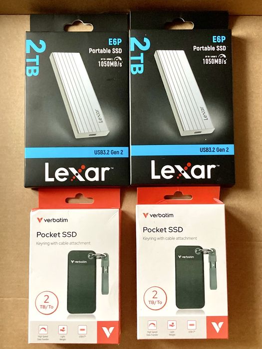 SSD Extern Samsung T7 1TB / T5 2TB/T7 2TB