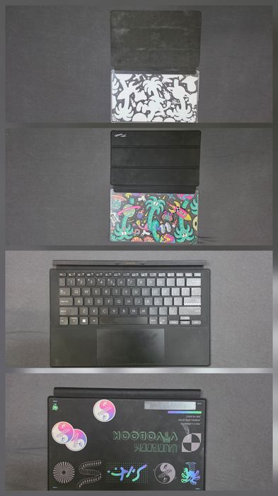 Laptop 2-in-1 ASUS Vivobook Slate 13 OLED Steven Harrington (T3300) + Accesorii