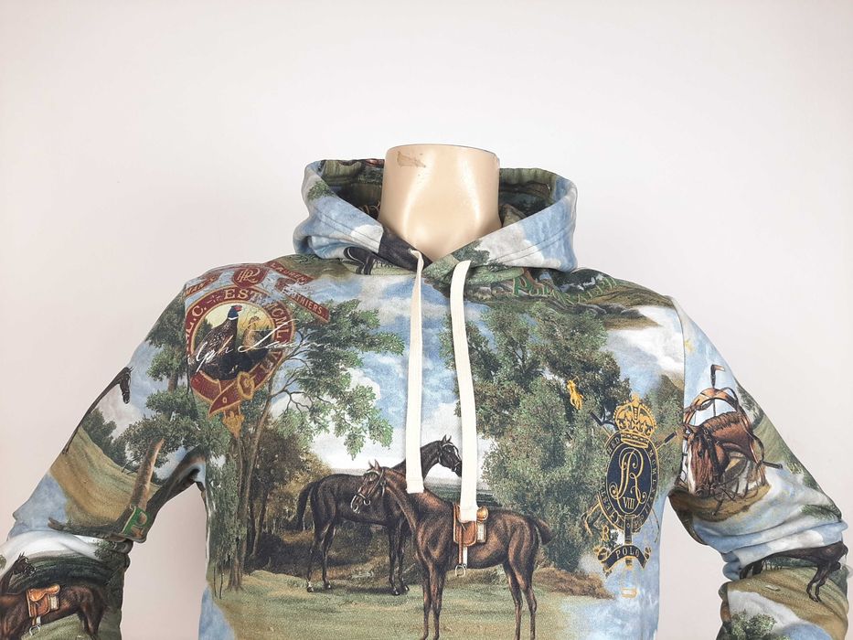 Polo Ralph Lauren Equestrian - Оригинален мъжки суитшърт р-р L