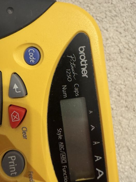 Imprimanta  brother p-touch 1250