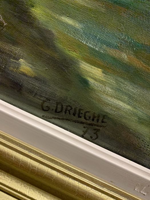 Tablou pictat pe panza in ulei