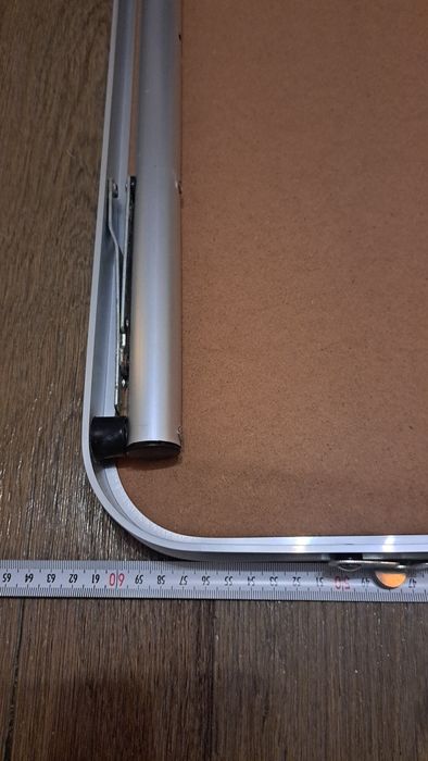 Masa pliabila alba 120cm×60cm