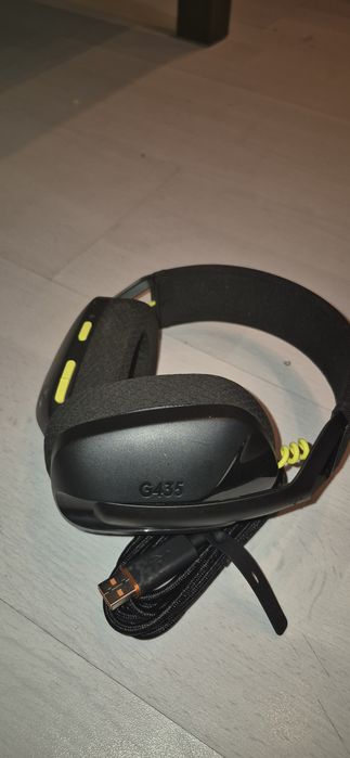 Casti Gaming Logitech G435 Lightspeed Wireless Black