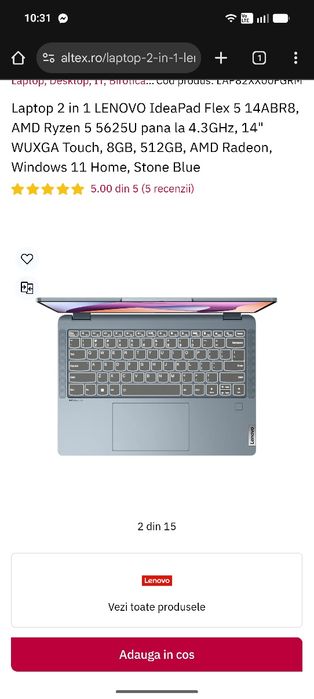 Vând laptop Lenovo