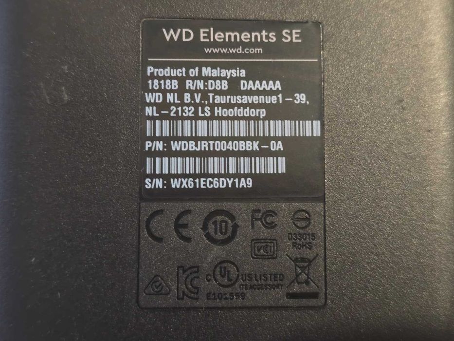 Hard Disk Extern Western Digital Elements SE 4TB, 2.5", USB 3.0