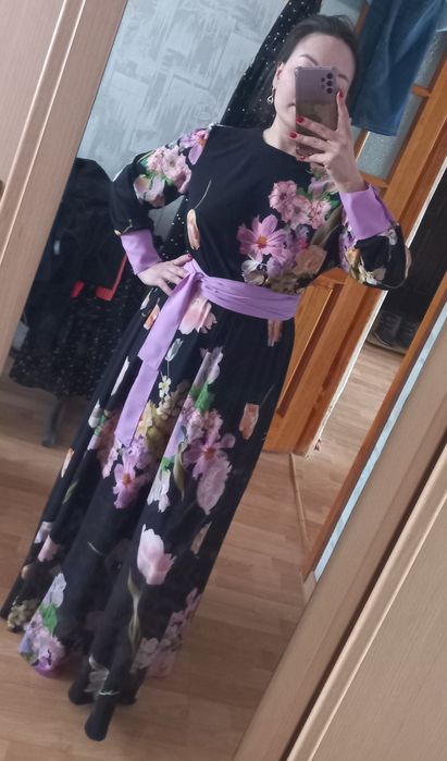 Вечерное платье в пол