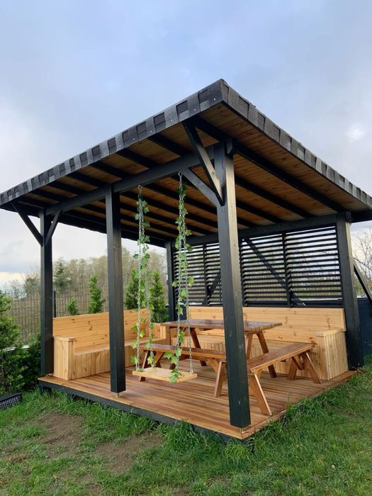 Пергола деревянная