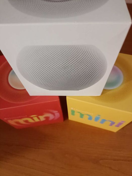 Apple Homepod mini galben, portocaliu