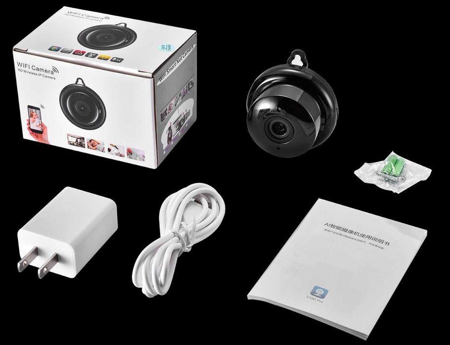 Wifi камера ночного видеонаблюдения, HD 1080P