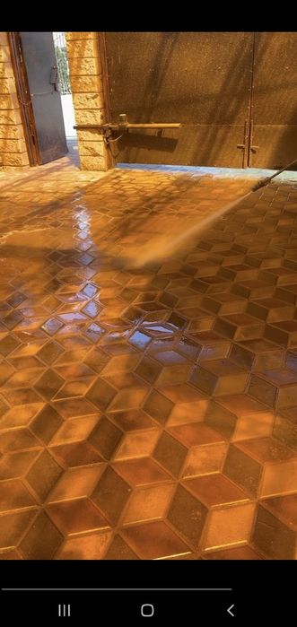 Мойка брусчатки с оборудованием