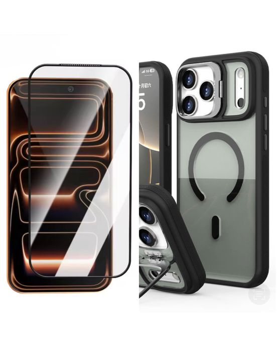 Husa Magsafe ShockProof + Folie Sticla - Iphone 17 PRO MAX AIR