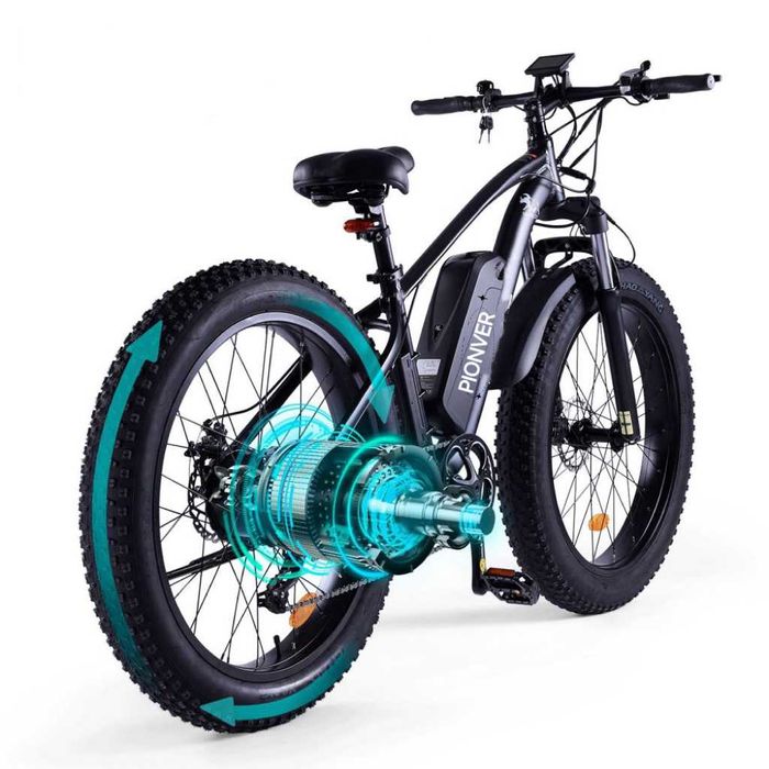 Bicicleta electrica, roti pe 26