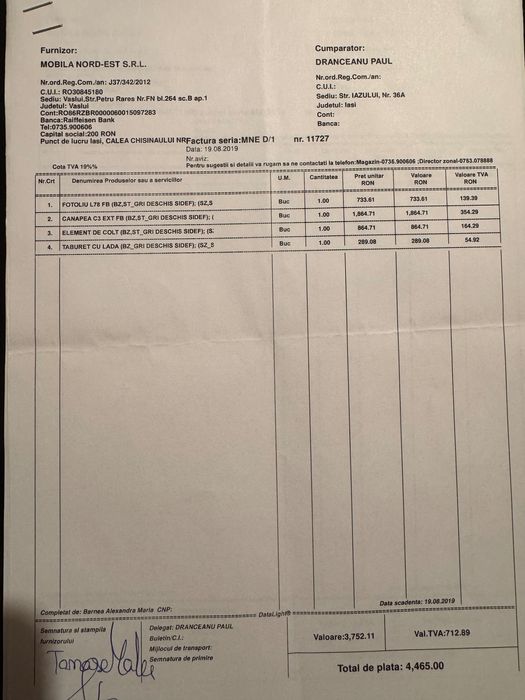 Canapea tip colțar in stare foarte buna