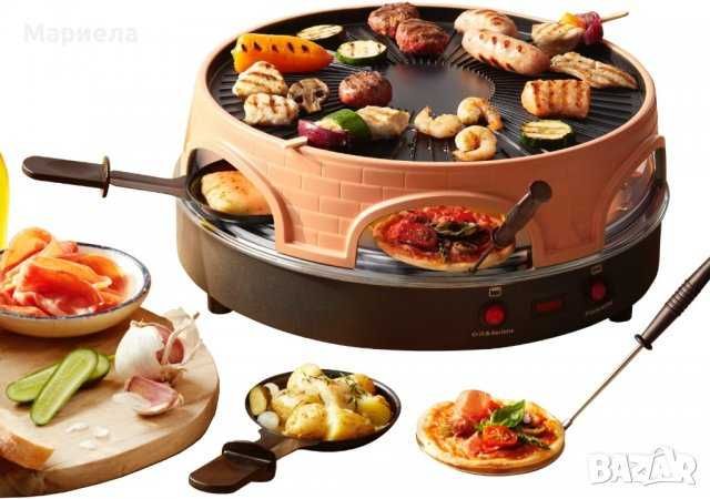 Пещ за мини пица - Emerio Pizza Oven, Pizzarette the Original, 3 in 1