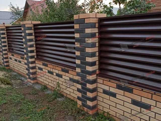 Забор жалюзи еврозабор