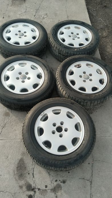 Диски на Ауди,с летней резиной,