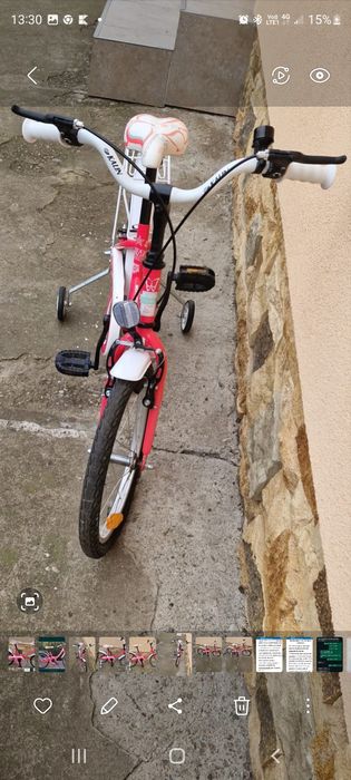 Bicicleta 18" Scirocco Little Princess
