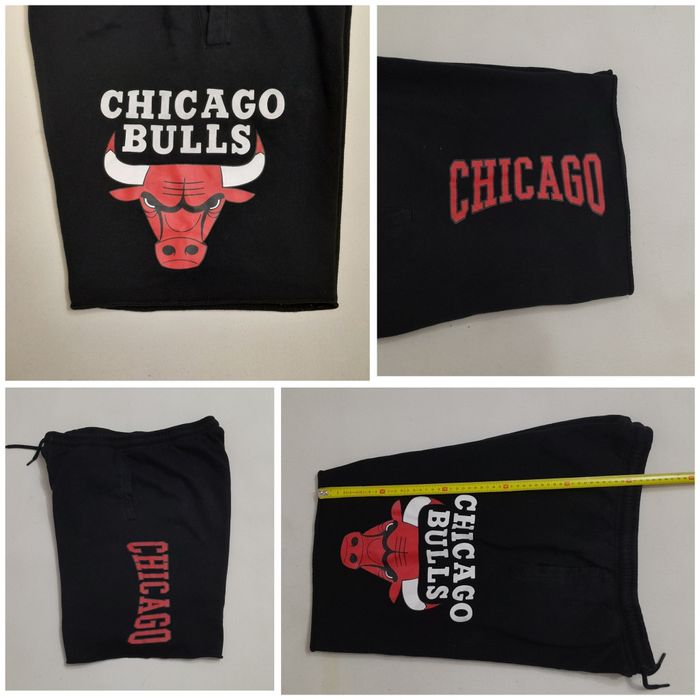Pantaloni scurti NBA Chicago Bulls black, mărimea XL (man)