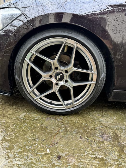 JANTE JAPAN RACING JR34 R18 ET40 5x120+ caucucuri de vara Pirelli